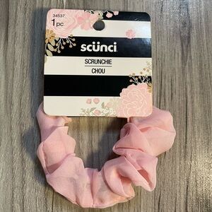Pink Chiffon Scunci scrunchie 1pc Brand new excellent condition